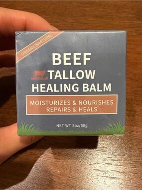 BEEF TALLOW HEALING BALM NIB Moisturizer Manuka Honey Healing